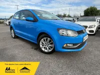 Used VW Polo SE 2014 Blue Hatchback
