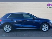 Used Audi A3 e-tron S-Line 200 HP (147 kW) 2022 Blue Hatchback