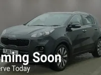 Used Kia Sportage First Edition 182 HP (133 kW) 2016 Black SUV