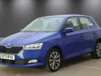 Used Skoda Fabia SE Drive 60 HP (44 kW) 2021 Blue Hatchback