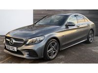 Used Mercedes C300e AMG line 2021 Grey Sedan