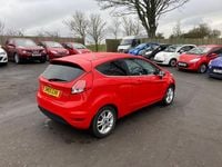 Used Ford Fiesta Zetec 2015 Red Hatchback