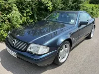 Used Mercedes SL600 1996 Black Cabriolet