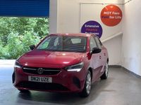 Used Vauxhall Corsa 75 HP (55 kW) 2021 Red Hatchback