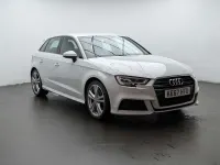 Used Audi A3 Sportback S-Line 150 HP (110 kW) 2017 White Hatchback