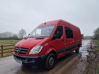 Used Mercedes Sprinter 109 HP (80 kW) 2009 Red Van