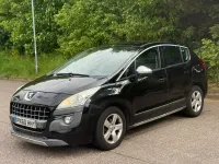 Used Peugeot 3008 112 HP (82 kW) 2010 Black Estate