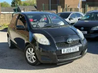 Used Toyota Yaris 101 HP (74 kW) 2009 Black Hatchback