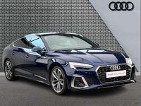 Used Audi A5 Sportback S-Line 161 HP (118 kW) 2022 Blue Hatchback