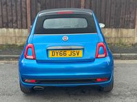 Used Fiat 500 S 2016 Blue Cabriolet