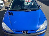 Used Peugeot 206 Style 60 HP (44 kW) 2003 Blue Hatchback