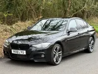 Used BMW 320 M Sport 2018 Black Sedan