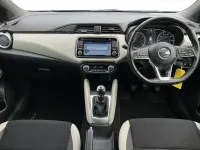 Used Nissan Micra N-Connecta 90 HP (66 kW) 2017 Blue Hatchback