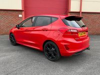 Used Ford Fiesta ST-Line 101 HP (74 kW) 2018 Red Hatchback