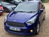 Used Ford Ka Plus Zetec 2016 Blue Hatchback