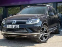 Used VW Touareg R-line Plus 204 HP (150 kW) 2016 Black SUV