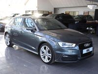 Used Audi A3 S-Line 2014 Grey Hatchback