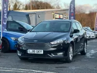 Used Ford Focus Titanium 150 HP (110 kW) 2016 Black Estate