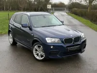 Used BMW X3 M Sport 184 HP (135 kW) 2012 Blue SUV