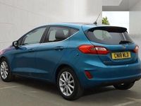 Used Ford Fiesta Titanium X 100 HP (73 kW) 2018 Blue Hatchback