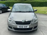 Used Skoda Fabia SE 105 HP (77 kW) 2010 Beige Hatchback