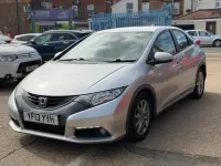 Used Honda Civic ES 150 HP (110 kW) 2013 Silver Hatchback