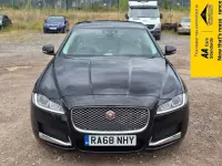 Begagnad Jaguar XF Portfolio 163 HK (119 kW) 2019 Svart Sedan
