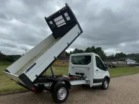 Used Ford Transit 130 HP (95 kW) 2018 White Cabriolet