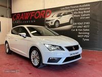 Used Seat Leon SE Dynamic 110 HP (80 kW) 2018 White Hatchback
