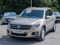 Used VW Tiguan Match 150 HP (110 kW) 2015 Beige SUV