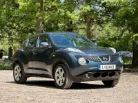 Usado Nissan Juke Acenta 2011 Azul SUV