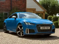 Used Audi TTS Comfort 306 HP (225 kW) 2019 Blue Coupe