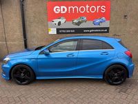Used Mercedes A250 AMG 211 HP (155 kW) 2013 Blue Hatchback