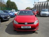 Begagnad VW Golf VII SE 2013 Röd Halvkombi