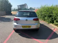 Used VW Golf VII SE 105 HP (77 kW) 2013 Silver Hatchback