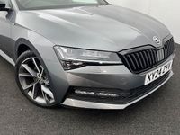 Used Skoda Superb SportlinePlus 150 HP (110 kW) 2023 Graphite grey metallic Hatchback