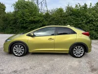 Used Honda Civic EX 142 HP (104 kW) 2014 Yellow Hatchback