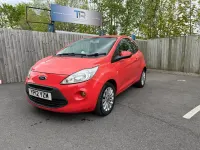 Usado Ford Ka Zetec 69 CV (50 kW) 2012 Rojo Utilitario