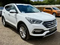 Used Hyundai Santa Fe Premium 200 HP (147 kW) 2017 White SUV