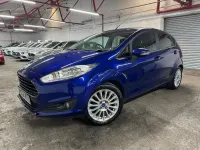Used Ford Fiesta Titanium 125 HP (91 kW) 2014 Blue Hatchback