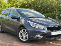 Used Kia Ceed Sportswagon 126 HP (92 kW) 2015 Blue Estate