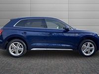 Used Audi Q5 S-Line 299 HP (219 kW) 2021 Navarra blue SUV