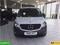 used Mercedes Citan 109 1.5 CDI BLUEEFFICIENCY 90 BHP IN WHITE WITH 62,288 MILES AND A FULL SERVICE HISTORY, 2 OWNER FRO