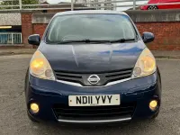 Used Nissan Note N-TEC 2011 Blue Hatchback