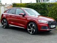 Second-hand Audi Q5 190 CP (139 kW) 2018 Roșu SUV