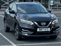 Used Nissan Qashqai Tekna 2017 Black SUV