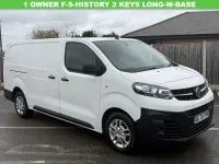 Used Vauxhall Vivaro S 100 HP (73 kW) 2020 White MPV