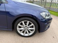 Begagnad VW Golf VII GT 2018 Blå Halvkombi