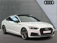 Used Audi A5 Sportback Black Edition 245 HP (180 kW) 2020 White Hatchback