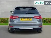 Used Audi A3 Black Edition 150 HP (110 kW) 2018 Grey Sedan